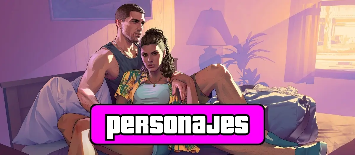 Banner de personajes de GTA 6